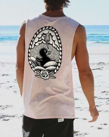 Adventure Duck Printed Men's Tank