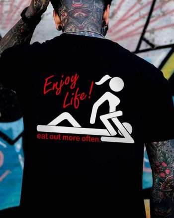 Enjoy Life Printed Men's T-shirt