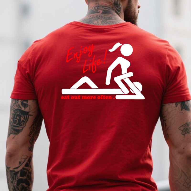 Enjoy Life Printed Men's T-shirt 2