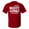 I’m The Nicest Asshole Printed Men’s T-shirt 3