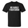 No Hablo Fxxk Tardo Print Men's T-shirt-2