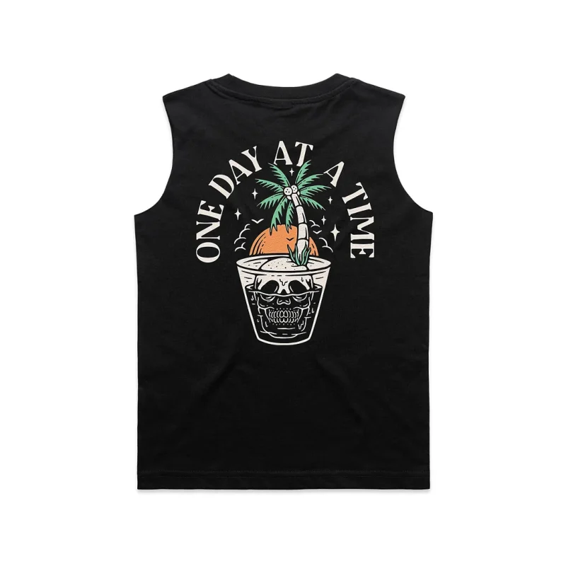 One_Day_At_A_Time_Skull_Print_Men_s_VestAmerican_ExpressMaste