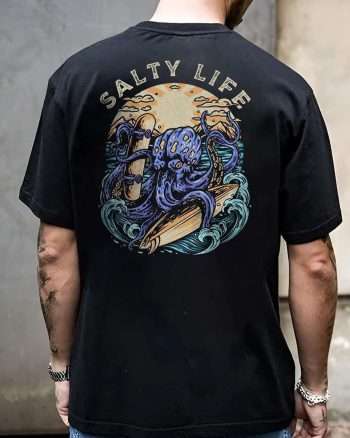 Salty Life Print Men's T-shirt