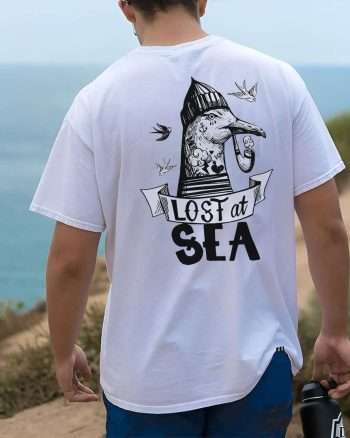 Lost At Sea Printed Men's T-shirt
