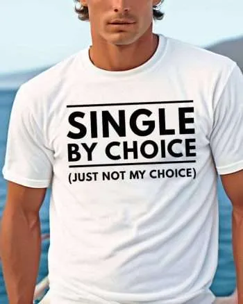 Single By Choice Printed Men's T-shirt