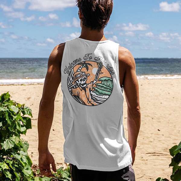 Welcome_To_Paradise_Skull_Print_Men_s_VestAmerican_ExpressM