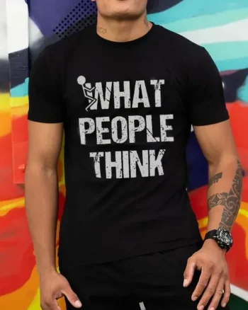 What People Think Printed Men's T-shirt