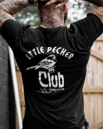 Little Pecker Club Printed Men's T-shirt