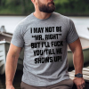 I May Not Be _Mr. Right_ Printed Men's T-shirt 2