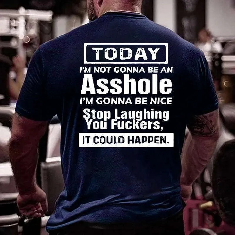Men_Casual_All_Season_Text_Letters_Micro-Elasticity_Da