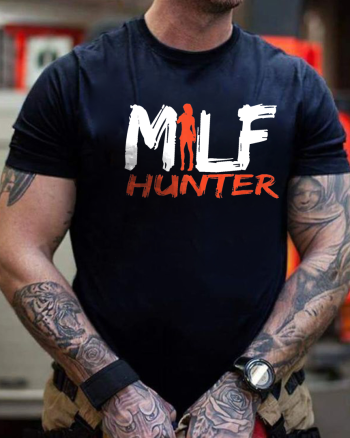 Milf Hunter Printed Men's T-shirt
