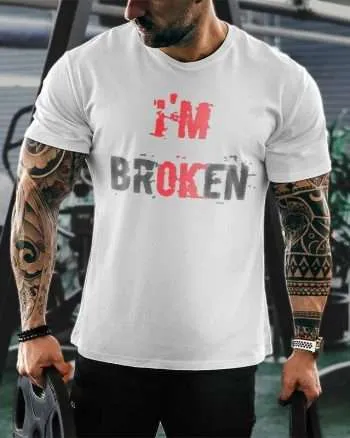 I'm Broken Printed Men's T-shirt