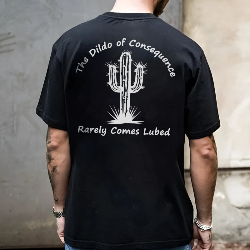 The Dildo of Consequence Printed Men's T-shirt