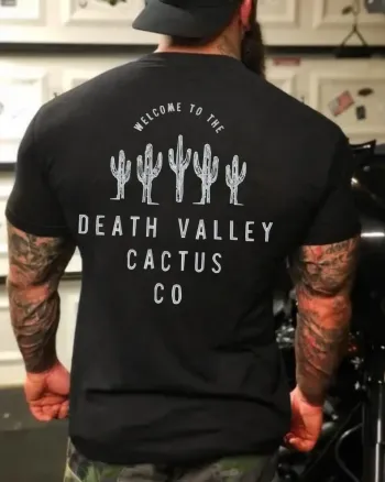 Death Valley Printed Men's T-shirt