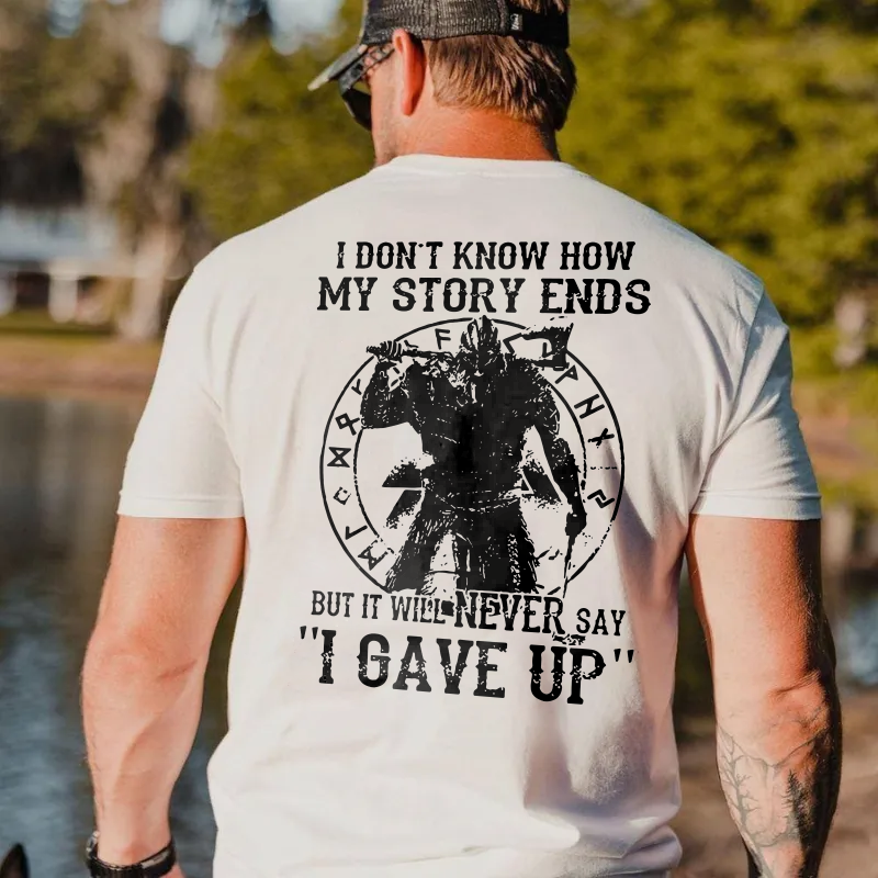 I don't know how my story ends