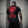 No Desire To Fit In Skull T-shirt 8