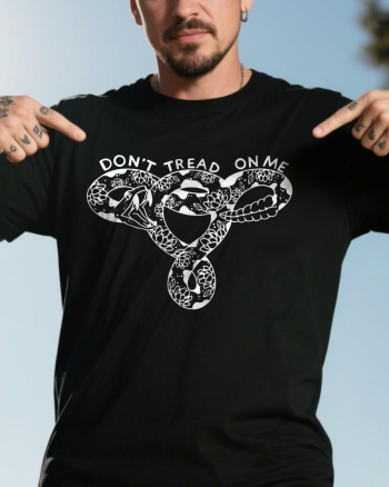 Don't Tread On Me Printed Men’s T-shirt