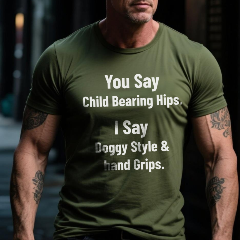 you say, child bearing hips I say, Doggy style & hand Grips 5