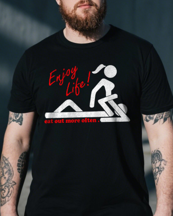 Enjoy Life Printed Men’s T-shirt