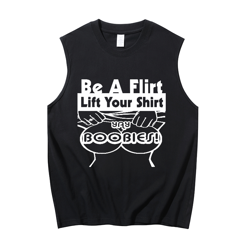 Be a flirt Print Men's Tank 2