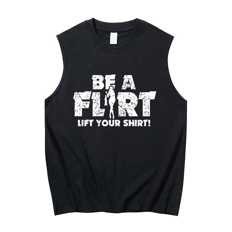 Be a flirt Print Men's Tank 3