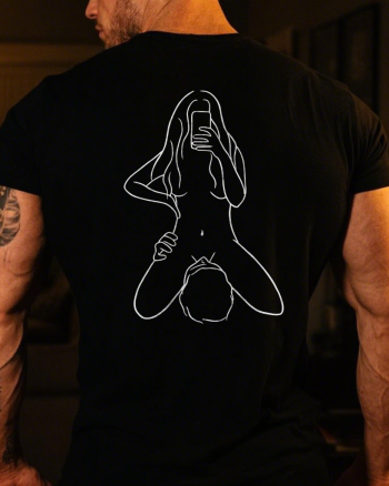 Eat Healthy Printed Men’s T-shirt