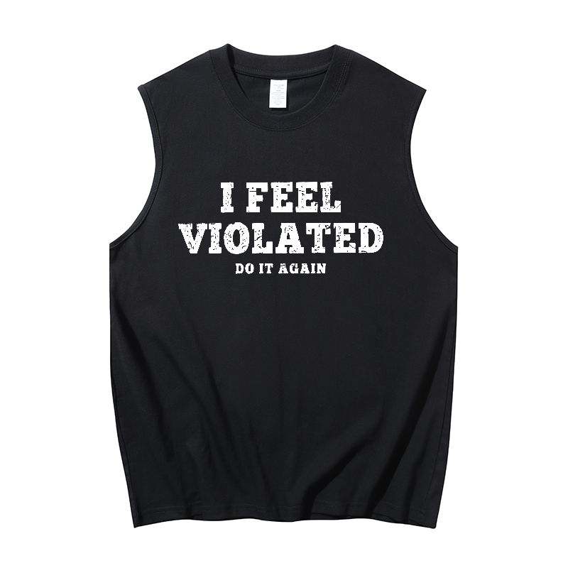 I feel violated Print Men's Tank