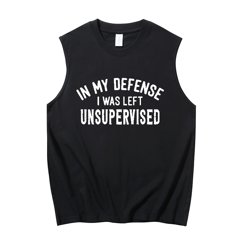 In my defense i was lift unsupervised Men's Tank 1