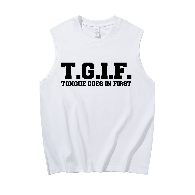 Tongue Goes In First Printed Men’s Tank 4