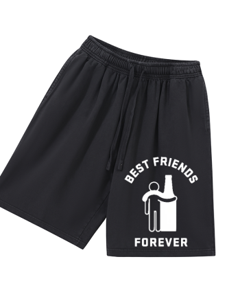 Best Friends Forever Printed Men's Short