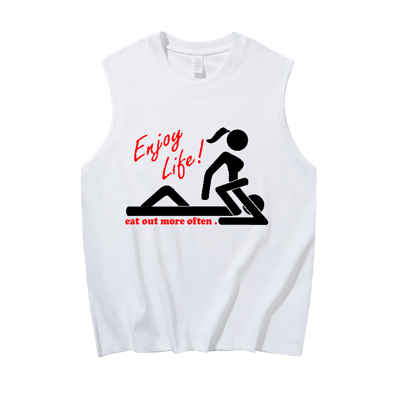 Enjoy Life Print Men's Tank 3