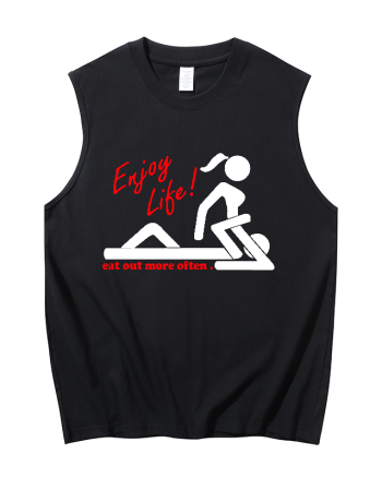 Enjoy Life Printed Men's Tank