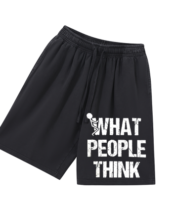 Fuck What People Think Printed Men's Short