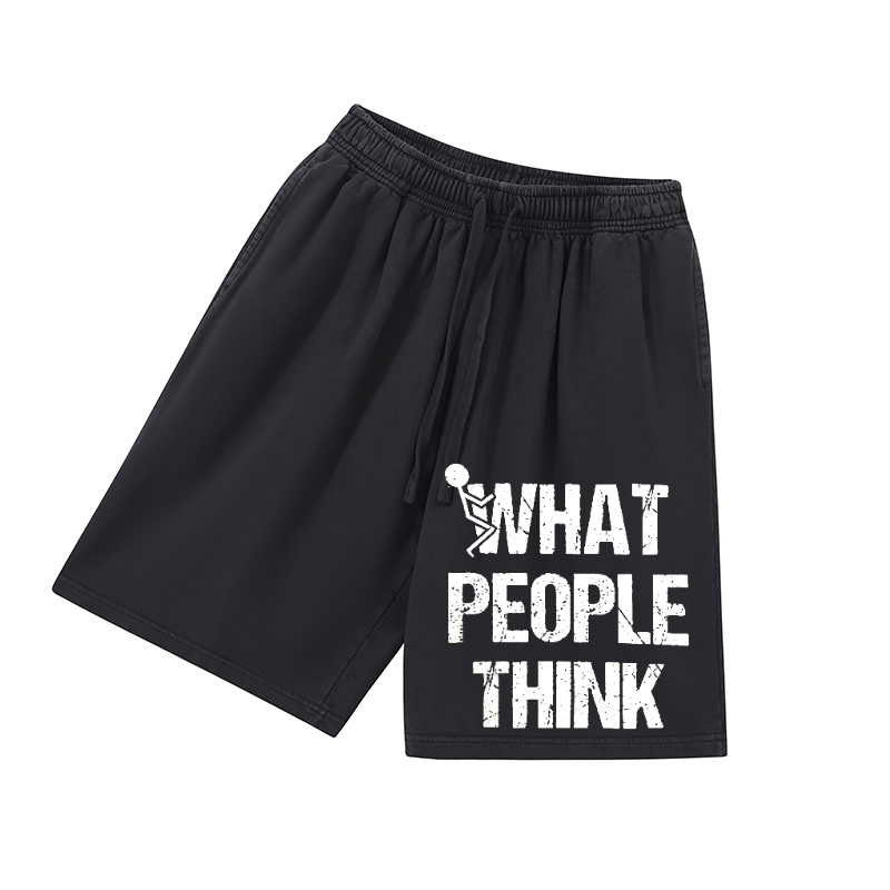 Fuck What People Think Printed Men's Short