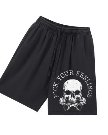 Fuck Your Feellings Printed Men's Short