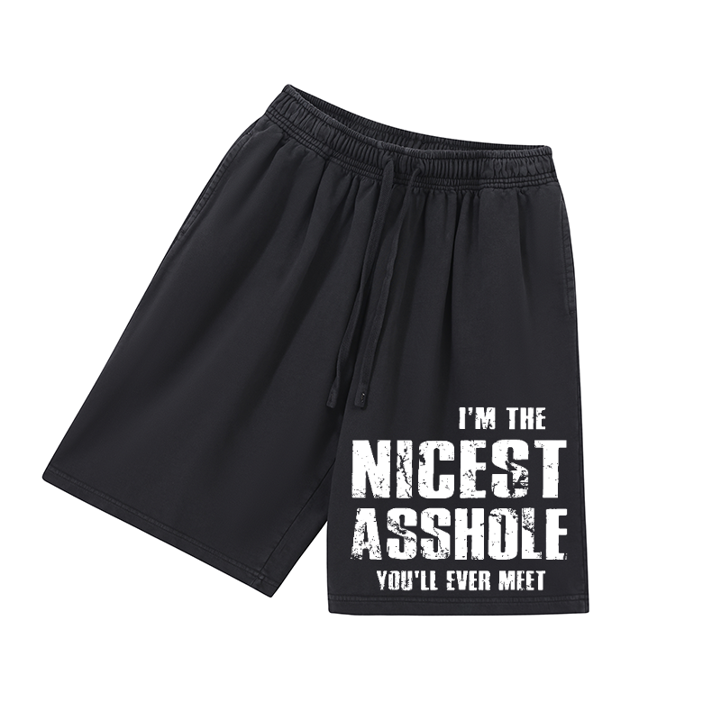 Im the nicest asshole you'll ever meet Print Men's Shorts