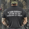“LION MINDSET” Bold Motivation T-shirt 2