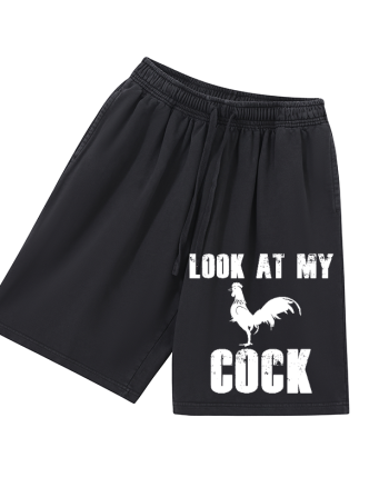 Look At My Cock Printed Men's Short