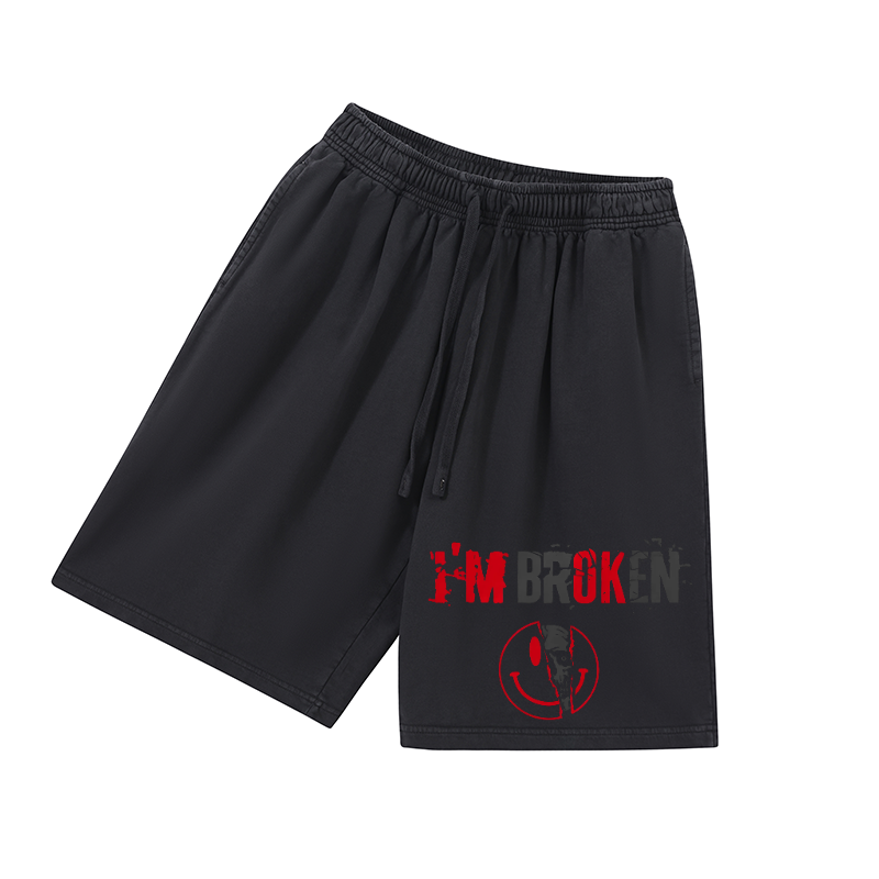 i'm broken Print Men's Shorts