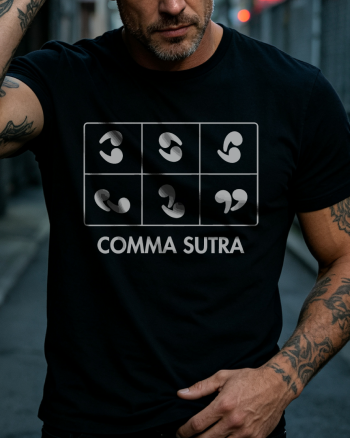 Comma Sutra Printed T-shirt