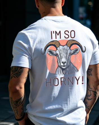 I'm So Horny Printed T-shirt