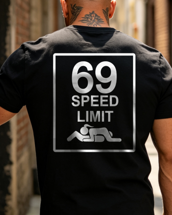 Speed Limit 69 Printed T-shirt