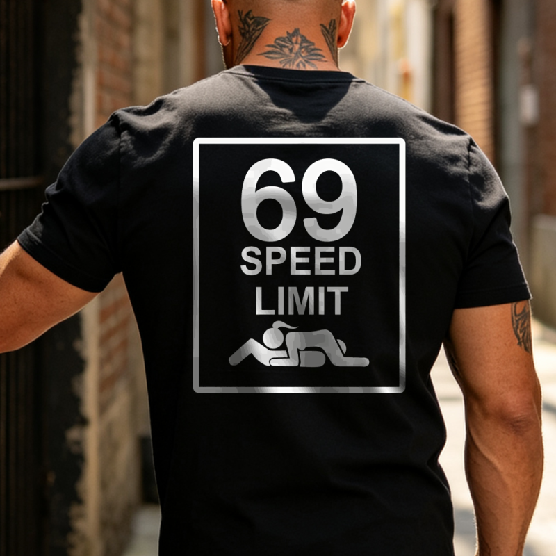 Speed Limit 69 Printed T-shirt